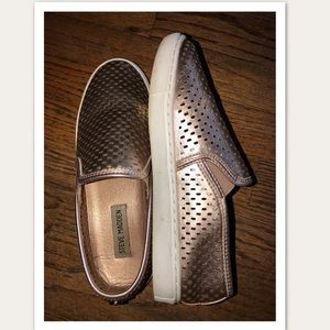 Steve Madden Rose Gold Sneakers